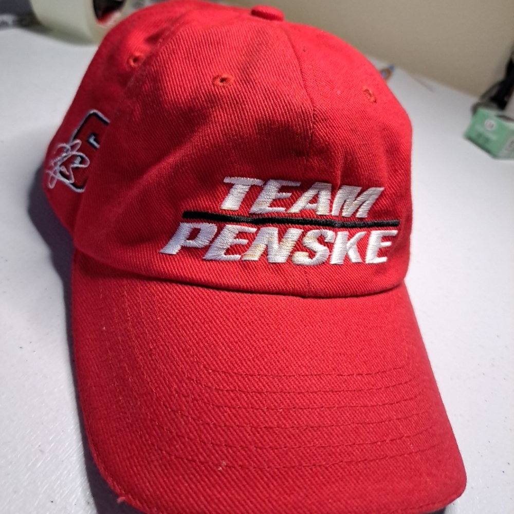 Team Penske nascar racing baseball pit lane